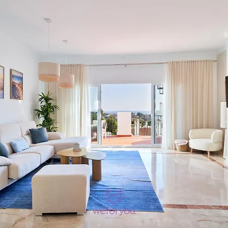 Weforyou Modern Seaview 2bedrooms Paraiso Pueblo Apartment Estepona