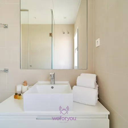 דירה Weforyou Modern Seaview 2bedrooms Paraiso Pueblo אסטפונה